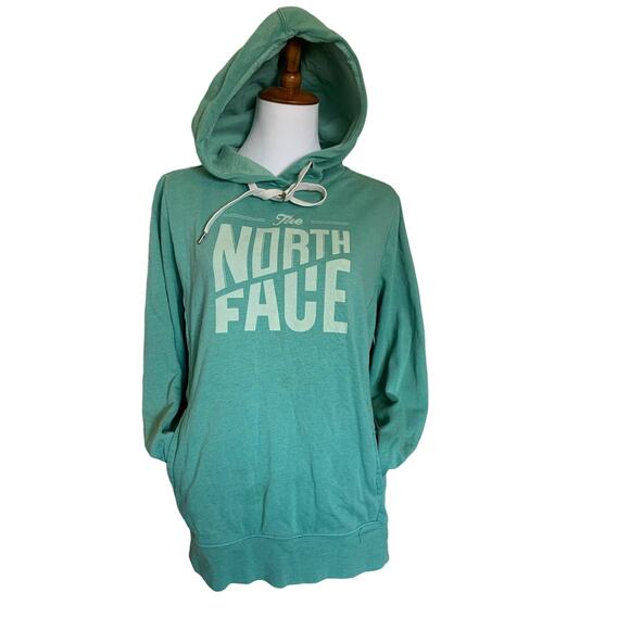 The North Face hoodie size lg blue classic size large - Picture 1 of 7